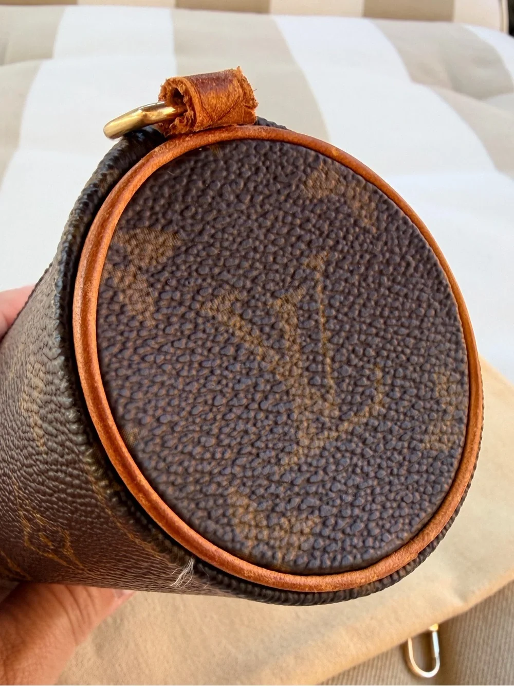 Louis Vuitton Baby Papillon 15 canvas and patina on Vachetta beautiful READ LIST